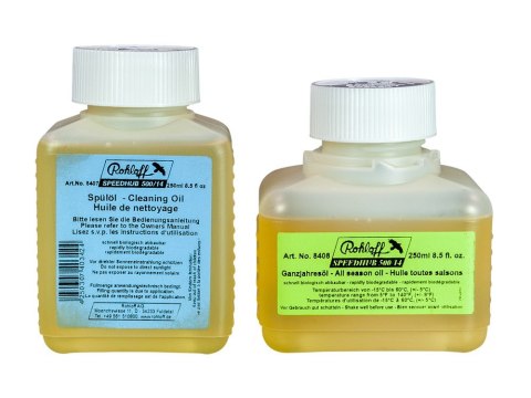 Zestaw olejów piasty ROHLOFF OIL OF SPEEDHUB 500/14 - 250ML CAN SET FOR 10x OIL CHANGES (Olej czyszczący 250ml + Olej całoroczny Zestaw olejów piasty ROHLOFF OIL OF SPEEDHUB 500/14 - 250ML CAN SET FOR 10x OIL CHANGES (Olej czyszczący 250ml + Olej całoroczny