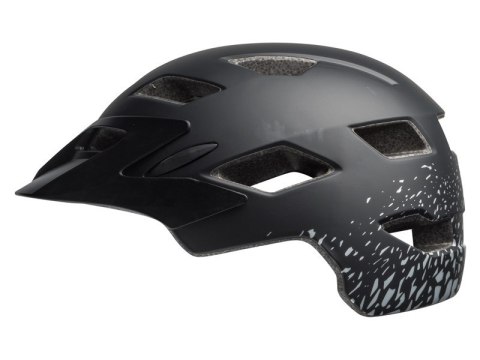 Kask dziecięcy BELL SIDETRACK matte black silver fragments roz. Uniwersalny (47-54 cm) (NEW). Kask dziecięcy BELL SIDETRACK matte black silver fragments roz. Uniwersalny (47-54 cm) (NEW).