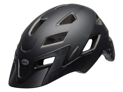 Kask dziecięcy BELL SIDETRACK matte black silver fragments roz. Uniwersalny (47-54 cm) (NEW). Kask dziecięcy BELL SIDETRACK matte black silver fragments roz. Uniwersalny (47-54 cm) (NEW).