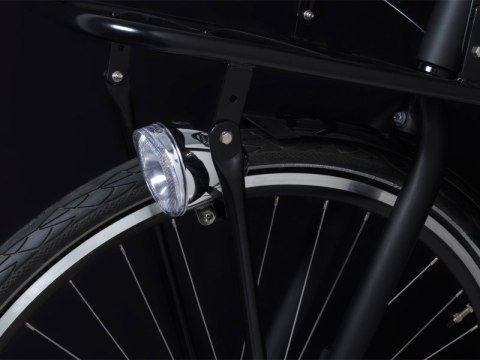 Lampka przednia SPANNINGA SWINGO XDO 20 luxów pod dynamo chrom (NEW)