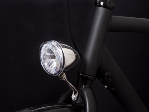 Lampka przednia SPANNINGA SWINGO XDO 20 luxów pod dynamo chrom (NEW)