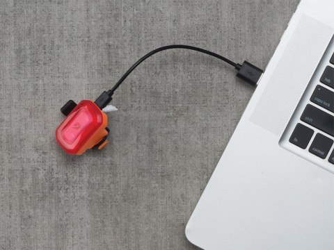Lampka tylna BLACKBURN CLICK USB 20 lumenów czarne pudełko 8szt
