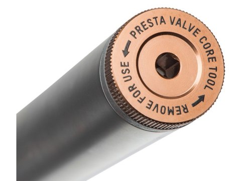 Pompka ręczna BLACKBURN CORE HV 90psi wężyk grafitowa (NEW) (DWZ)