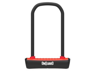 Zapięcie rowerowe ONGUARD NEON 8153RD U-LOCK - 115mm 230mm - uchwyt + 2 x Klucze czerwone (NEW)