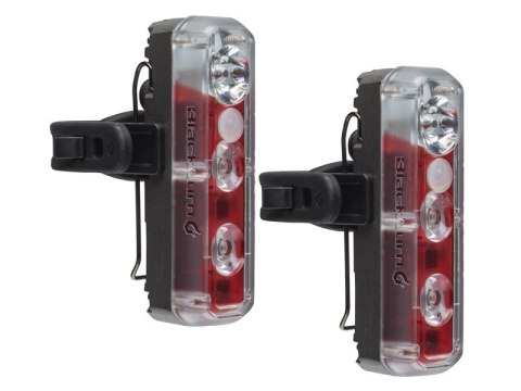 Zestaw Lampki BLACKBURN 2'FER XL USB przód 200 lumenów tył 40 lumenów czarna 2szt Zestaw Lampki BLACKBURN 2'FER XL USB przód 200 lumenów tył 40 lumenów czarna 2szt