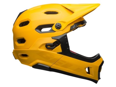Kask full face BELL SUPER DH MIPS SPHERICAL matte gloss yellow black roz. S (52-56 cm) (NEW)