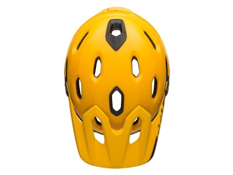 Kask full face BELL SUPER DH MIPS SPHERICAL matte gloss yellow black roz. S (52-56 cm) (NEW)