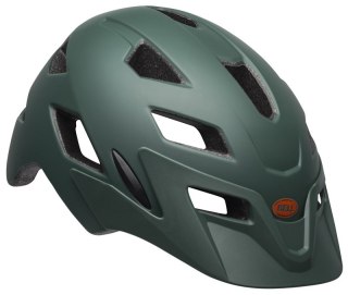 Kask juniorski BELL SIDETRACK INTEGRATED MIPS matte dark green orange roz. Uniwersalny (50-57 cm) (NEW).