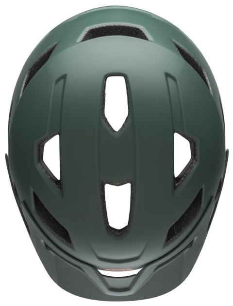 Kask juniorski BELL SIDETRACK INTEGRATED MIPS matte dark green orange roz. Uniwersalny (50-57 cm) (NEW). Kask juniorski BELL SIDETRACK INTEGRATED MIPS matte dark green orange roz. Uniwersalny (50-57 cm) (NEW).
