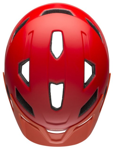 Kask juniorski BELL SIDETRACK INTEGRATED MIPS matte red orange roz. Uniwersalny (50-57 cm) (NEW). Kask juniorski BELL SIDETRACK INTEGRATED MIPS matte red orange roz. Uniwersalny (50-57 cm) (NEW).
