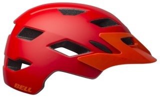 Kask juniorski BELL SIDETRACK matte red orange roz. Uniwersalny (50-57 cm) (NEW).