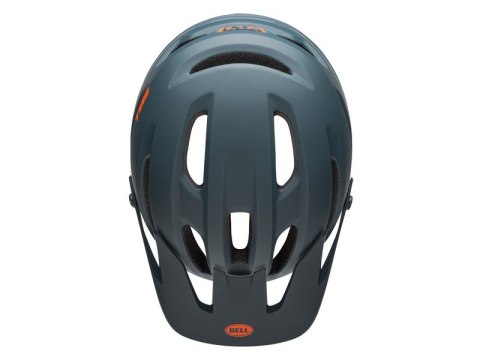 Kask mtb BELL 4FORTY cliffhanger matte gloss slate orange roz. S (52-56 cm)