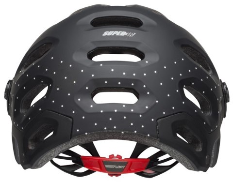 Kask mtb BELL SUPER 3 virago matte black white crimson roz. S (52-56 cm)