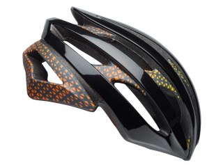 Kask szosowy BELL STRATUS INTEGRATED MIPS circuit matte gloss black yellow orange roz. M (55-59 cm) (DWZ) (WYPRZEDAŻ -50%)