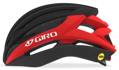 Kask szosowy GIRO SYNTAX INTEGRATED MIPS matte black bright red roz. S (51-55 cm) (NEW) Kask szosowy GIRO SYNTAX INTEGRATED MIPS matte black bright red roz. S (51-55 cm) (NEW)