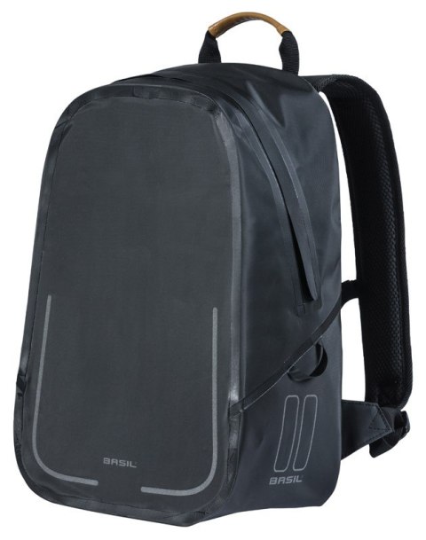 Plecak BASIL URBAN DRY BACKPACK 18L, mocowanie na haki Hook-On System, matt black (NEW) Plecak BASIL URBAN DRY BACKPACK 18L, mocowanie na haki Hook-On System, matt black (NEW)