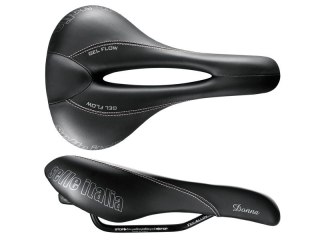 Siodło SELLE ITALIA DONNA FLOW L (id match L2), Fec Alloy Rail, Light-Gel, 345g (NEW)