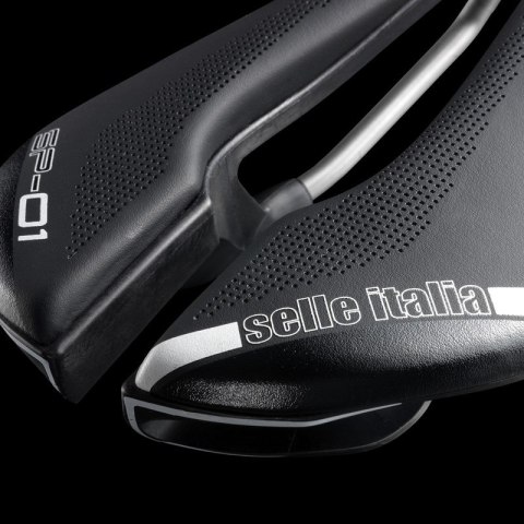 Siodło SELLE ITALIA SP-01 BOOST TI316 SUPERFLOW S (id match S3), 210g (WYPRZEDAŻ 45%)