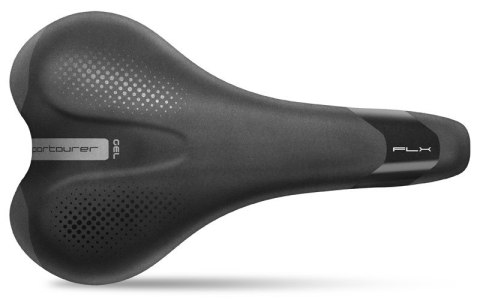 Siodło SPORTOURER FLX MAN Gel (id: S1, TREKKING) żelowe + elastomery męskie Siodło SPORTOURER FLX MAN Gel (id: S1, TREKKING) żelowe + elastomery męskie