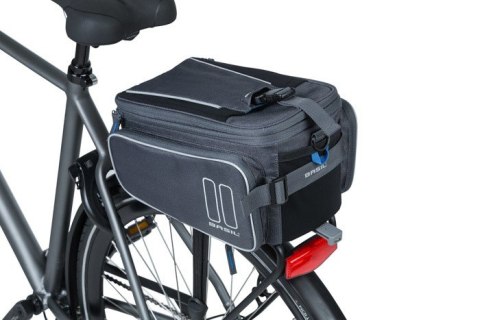 Torba na bagażnik BASIL SPORT DESIGN TRUNKBAG MIK 7-15L, MIK System (ready to go) wodoodporna graphite (NEW)