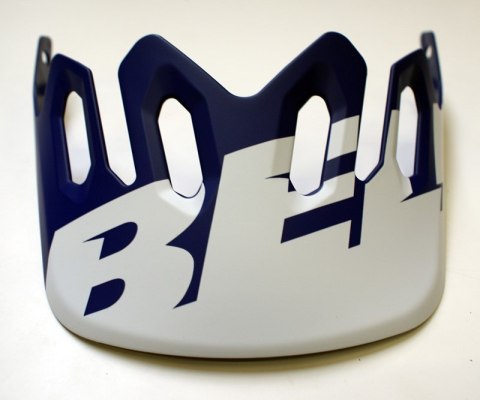 Daszek BELL SUPER 3R/3 matte white blue 2017 (NEW) Daszek BELL SUPER 3R/3 matte white blue 2017 (NEW)