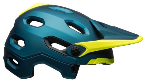 Kask full face BELL SUPER DH MIPS SPHERICAL matte gloss blue hi-viz roz. M (55-59 cm) (NEW).