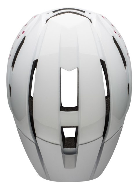 Kask dziecięcy BELL SIDETRACK II stars gloss white roz. Uniwersalny (47-54 cm) (NEW). Kask dziecięcy BELL SIDETRACK II stars gloss white roz. Uniwersalny (47-54 cm) (NEW).