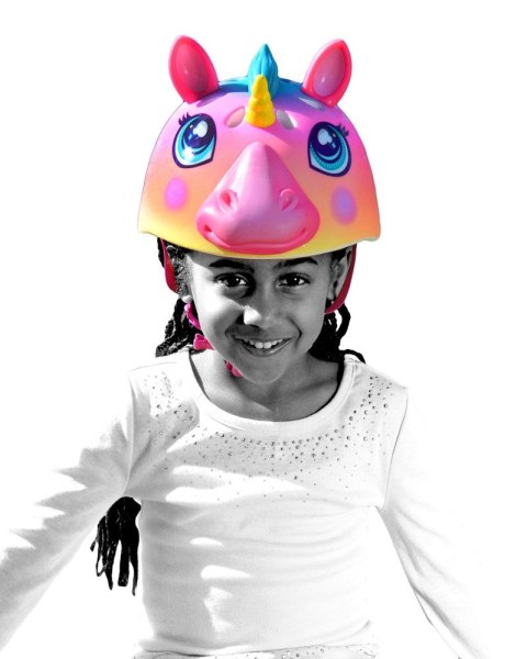 Kask dziecięcy juniorski RASKULLZ SUPER RAINBOW CORN roz. S CHILD FS 5+ (50-54 cm) (NEW)