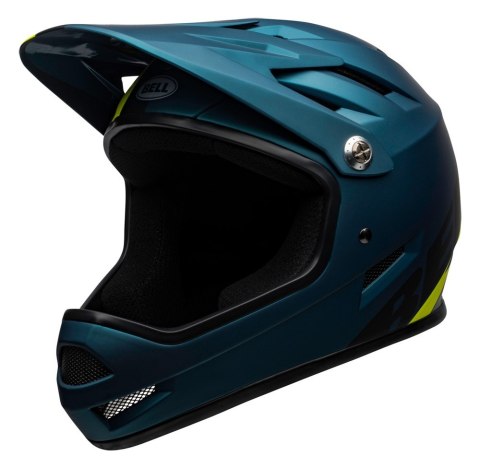 Kask full face BELL SANCTION agility matte blue hi-viz roz. XS (48-51 cm)