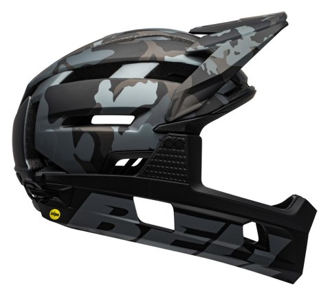 Kask full face BELL SUPER AIR R MIPS SPHERICAL matte gloss black camo roz. S (52-56 cm) (NEW) Kask full face BELL SUPER AIR R MIPS SPHERICAL matte gloss black camo roz. S (52-56 cm) (NEW)