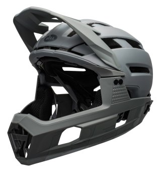 Kask full face BELL SUPER AIR R MIPS SPHERICAL matte gloss grays roz. M (55-59 cm) (NEW)