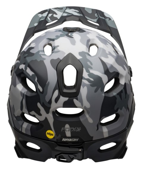 Kask full face BELL SUPER DH MIPS SPHERICAL matte gloss black camo roz. S (52-56 cm) (NEW) Kask full face BELL SUPER DH MIPS SPHERICAL matte gloss black camo roz. S (52-56 cm) (NEW)