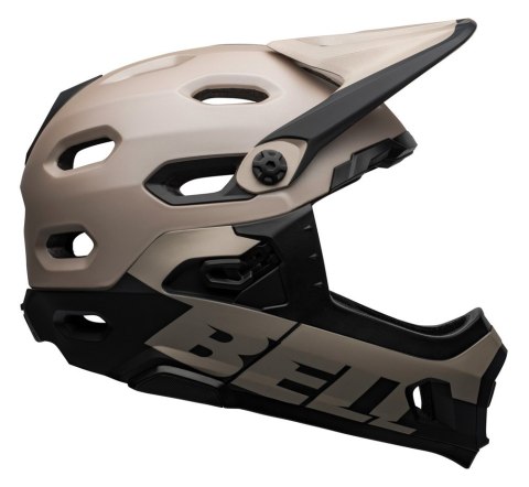 Kask full face BELL SUPER DH MIPS SPHERICAL matte gloss sand black roz. M (55-59 cm) (NEW) Kask full face BELL SUPER DH MIPS SPHERICAL matte gloss sand black roz. M (55-59 cm) (NEW)