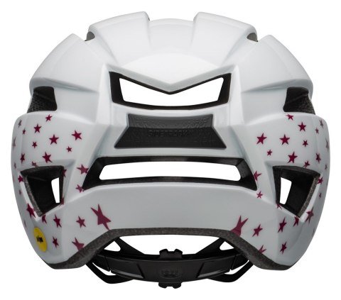 Kask juniorski BELL SIDETRACK II stars gloss white roz. Uniwersalny (50-57 cm) (NEW). Kask juniorski BELL SIDETRACK II stars gloss white roz. Uniwersalny (50-57 cm) (NEW).