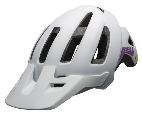 Kask mtb BELL NOMAD INTEGRATED MIPS matte white purple roz. Uniwersalny (52-57 cm) (NEW). Kask mtb BELL NOMAD INTEGRATED MIPS matte white purple roz. Uniwersalny (52-57 cm) (NEW).
