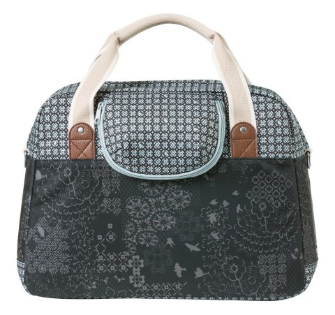 Sakwa miejska pojedyncza BASIL BOHEME CARRY ALL BAG 18L Hook On System, wodoodporna charcoal (NEW)