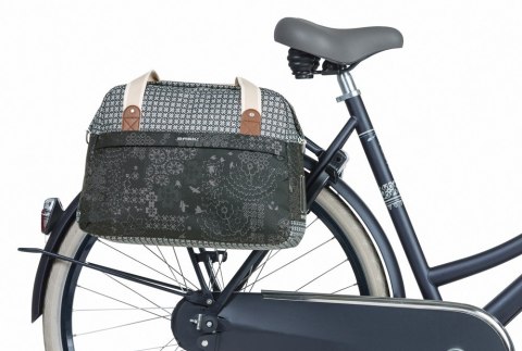 Sakwa miejska pojedyncza BASIL BOHEME CARRY ALL BAG 18L Hook On System, wodoodporna charcoal (NEW)