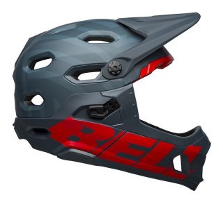 Kask full face BELL SUPER DH MIPS SPHERICAL prime matte blue crimson roz. S (51-55 cm) (NEW)