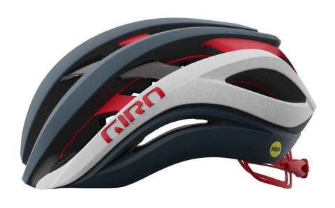 Kask szosowy GIRO AETHER SPHERICAL MIPS matte portaro gray white red roz. M (55-59 cm) (WYPRZEDAŻ -40%) Kask szosowy GIRO AETHER SPHERICAL MIPS matte portaro gray white red roz. M (55-59 cm) (WYPRZEDAŻ -40%)