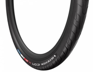 Opona e-bike VREDESTEIN Icon, 26"x2.20 (55-599), Drut, TPI55, Wkładka antyprzebiciowa, Czarna + Refleks (NEW).