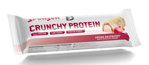 Baton proteinowy SPONSER CRUNCHY PROTEIN BAR malinowy (pudełko 12szt x 50g) (NEW). Baton proteinowy SPONSER CRUNCHY PROTEIN BAR malinowy (pudełko 12szt x 50g) (NEW).