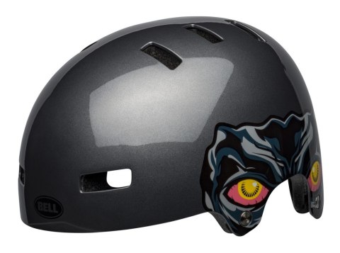 Kask bmx BELL LOCAL gunmetal nightwalker roz. S (51-55 cm) Kask bmx BELL LOCAL gunmetal nightwalker roz. S (51-55 cm)