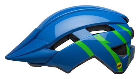 Kask dziecięcy BELL SIDETRACK II strike gloss blue green roz. Uniwersalny (47-54 cm) (NEW). Kask dziecięcy BELL SIDETRACK II strike gloss blue green roz. Uniwersalny (47-54 cm) (NEW).