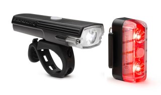 Zestaw lampki BLACKBURN DAYBLAZER przód 550 lumenów, tył 65 lumenów (DWZ) => zamiennik BBN-7163189 (NEW 2025)