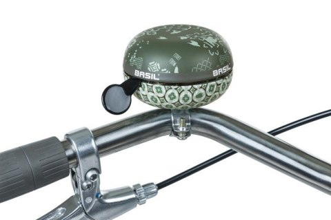 Dzwonek rowerowy BASIL BIG BELL BOHEME 80mm, forest green (DWZ) Dzwonek rowerowy BASIL BIG BELL BOHEME 80mm, forest green (DWZ)