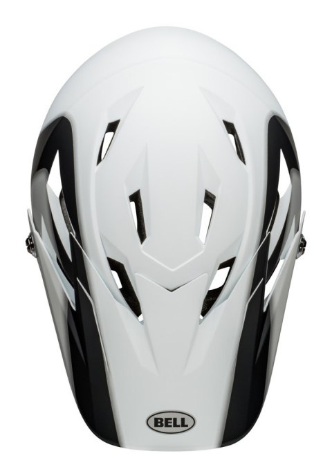 Kask full face BELL SANCTION presences matte black white roz. S (52-54 cm)