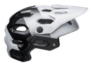 Kask full face BELL SUPER 3R MIPS matte white black roz. L (58-62 cm) (NEW).