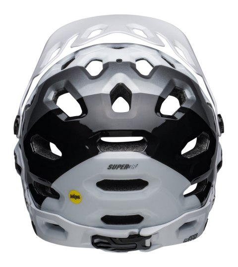 Kask full face BELL SUPER 3R MIPS matte white black roz. S (52-56 cm) (NEW). Kask full face BELL SUPER 3R MIPS matte white black roz. S (52-56 cm) (NEW).