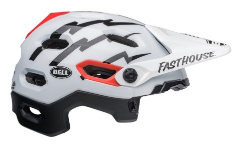 Kask full face BELL SUPER DH MIPS SPHERICAL fasthouse matte gloss black white roz. S (52-56 cm) (NEW).