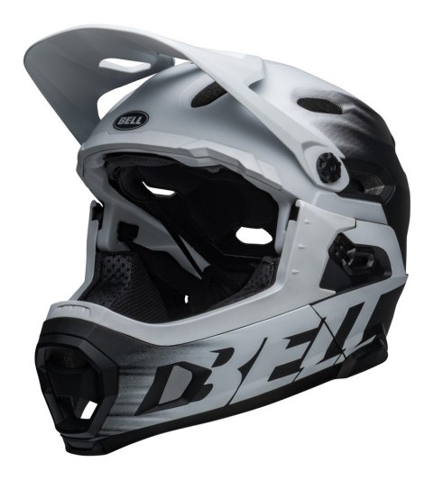 Kask full face BELL SUPER DH MIPS SPHERICAL matte black white roz. L (59-63 cm) (NEW)